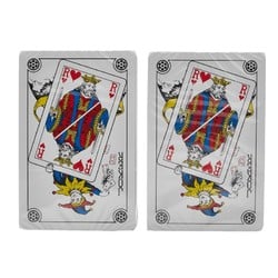 Louis Vuitton Paris Exclusive Museum Fondation Playing Cards White Grey Paper Women's LOUIS VUITTON