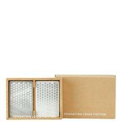 Louis Vuitton Paris Exclusive Museum Fondation Playing Cards White Grey Paper Women's LOUIS VUITTON