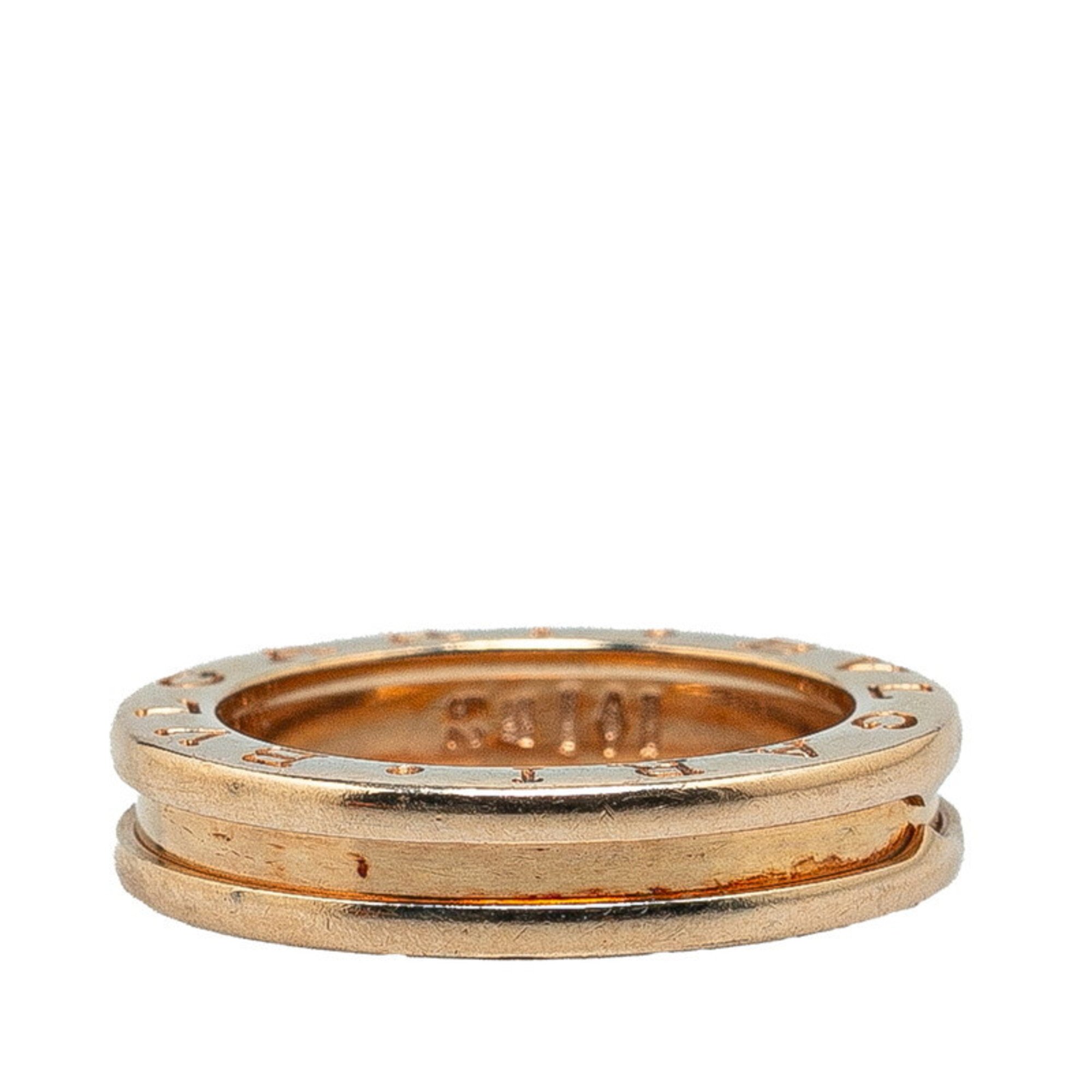 BVLGARI B.zero1 1-band ring #52 Gold K18YG Yellow gold Women's