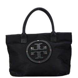 Tory Burch handbag tote bag black nylon leather women's