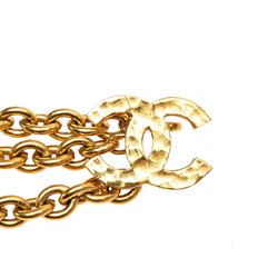 Chanel Double Coco Mark Chain Belt Gold Plated Women's CHANEL