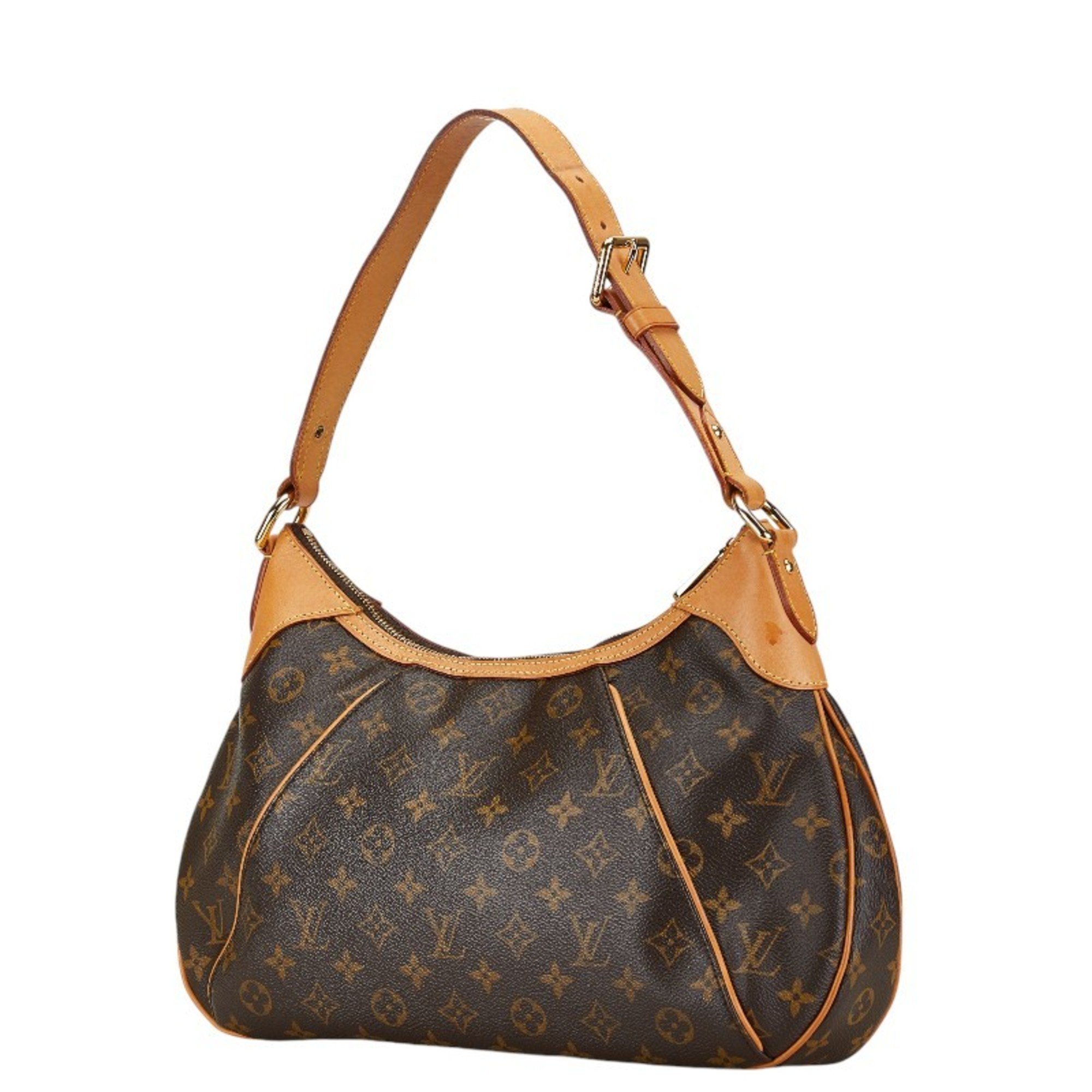 Louis Vuitton Monogram Thames GM Bag Handbag M56383 Brown PVC Leather Women's LOUIS VUITTON