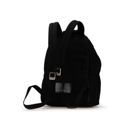 Saint Laurent Backpack Black Canvas Leather Women's SAINT LAURENT