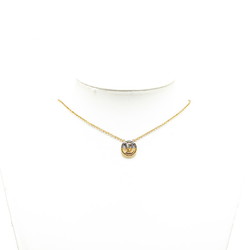 Louis Vuitton Monogram Collier L to V Necklace M69643 Gold Silver Plated Metal Women's LOUIS VUITTON