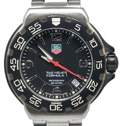 TAG Heuer Formula 1 Professional 200 Watch WAC1210 Quartz Black Dial Stainless Steel Men's HEUER