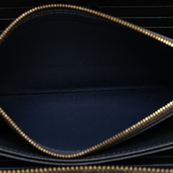 Louis Vuitton Monogram Empreinte Zippy Wallet Long M60571 Navy Leather Women's LOUIS VUITTON