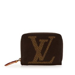 Louis Vuitton Monogram Giant Zippy Coin Purse Case M67690 Brown PVC Women's LOUIS VUITTON