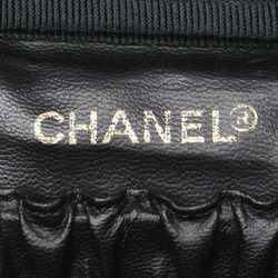 Chanel Coco Mark Vanity Bag Black Caviar Skin Women's CHANEL