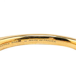 Hermes Cheval Horse Bangle Gold Plated Women's HERMES