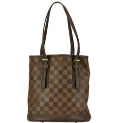 Louis Vuitton Damier Mare Tote Bag Shoulder Bucket N42240 Brown PVC Leather Women's LOUIS VUITTON