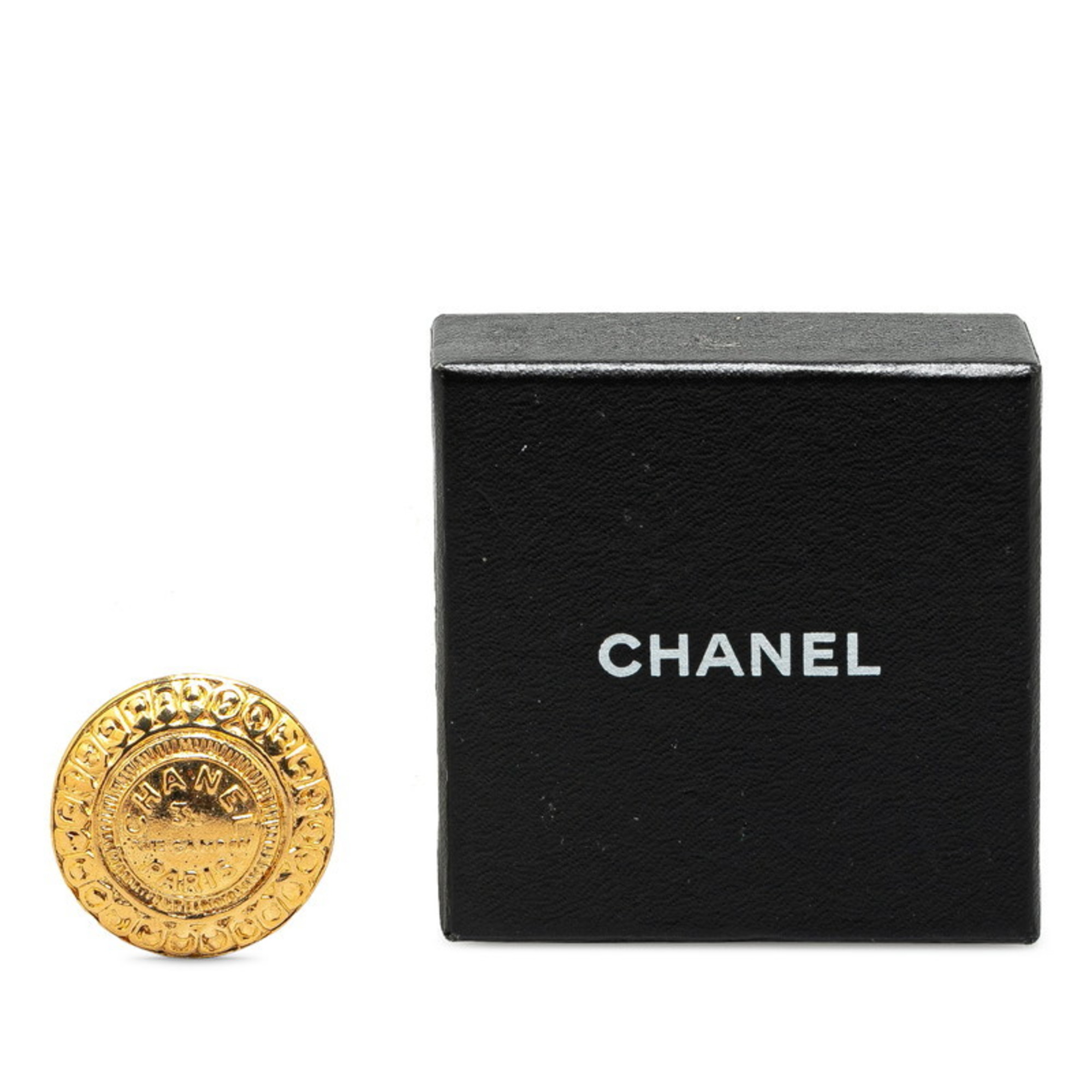 CHANEL COCO MARK 31 RUE CAMBON brooch gold plated for women