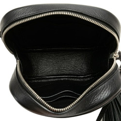 Saint Laurent YSL Blogger Tassel Shoulder Bag 425317 Black Leather Women's SAINT LAURENT