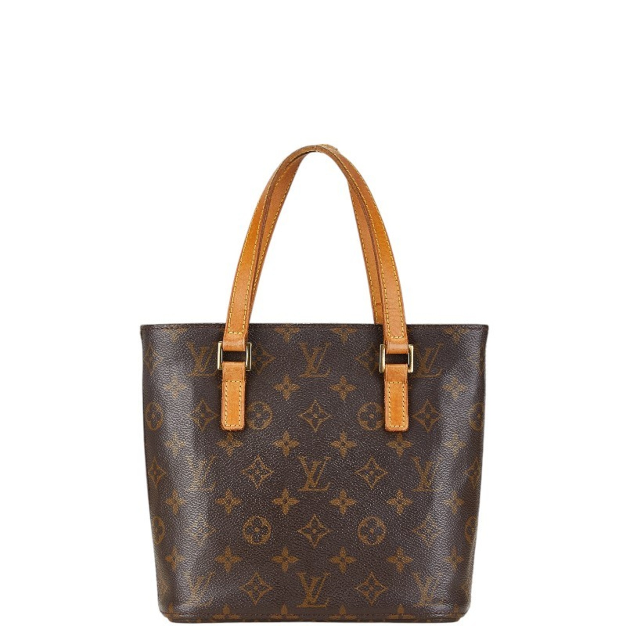 Louis Vuitton Monogram Vavin PM Handbag Tote Bag M51172 Brown PVC Leather Women's LOUIS VUITTON