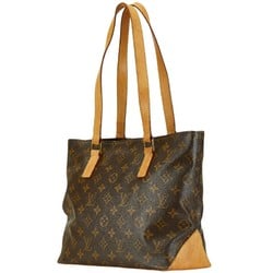 Louis Vuitton Monogram Cabas Piano Handbag Tote Bag M51148 Brown PVC Leather Women's LOUIS VUITTON