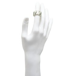 Louis Vuitton Monogram Berg Farandole Ring Size: S M65815 White Gray Gold Plastic Women's LOUIS VUITTON