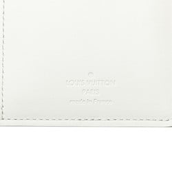 Louis Vuitton Monogram Empreinte Portefeuille Brazza NM Long Wallet M83066 Full Moon White Leather Women's LOUIS VUITTON