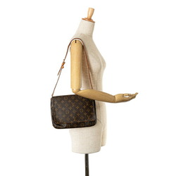 Louis Vuitton Monogram Musette Tango Short Shoulder Bag M51257 Brown PVC Leather Women's LOUIS VUITTON