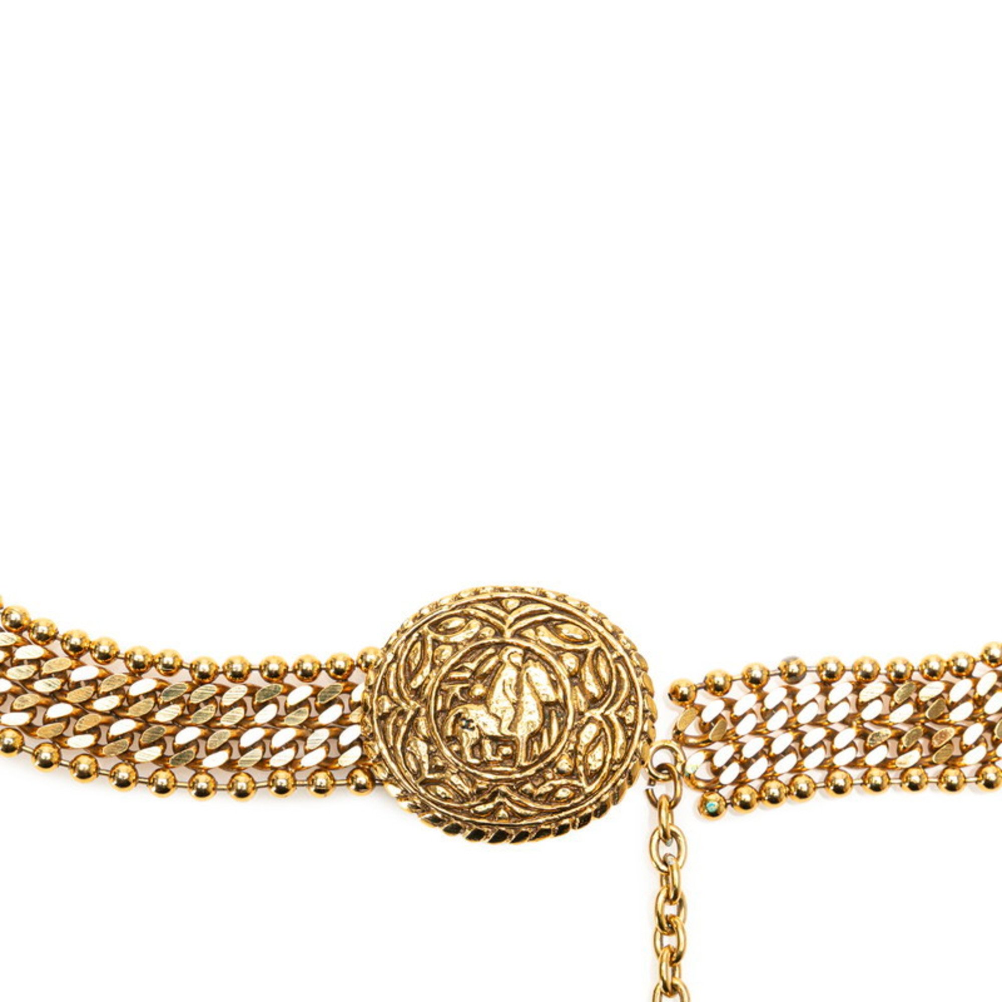 Chanel Angel Night Chain Belt Gold Plated Women's CHANEL