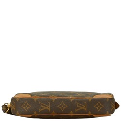 Louis Vuitton Monogram Marly Dragonne PM Second Bag Clutch M51827 Brown PVC Leather Women's LOUIS VUITTON