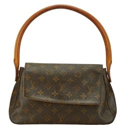 Louis Vuitton Monogram Looping Shoulder Bag Handbag M51147 Brown PVC Leather Women's LOUIS VUITTON