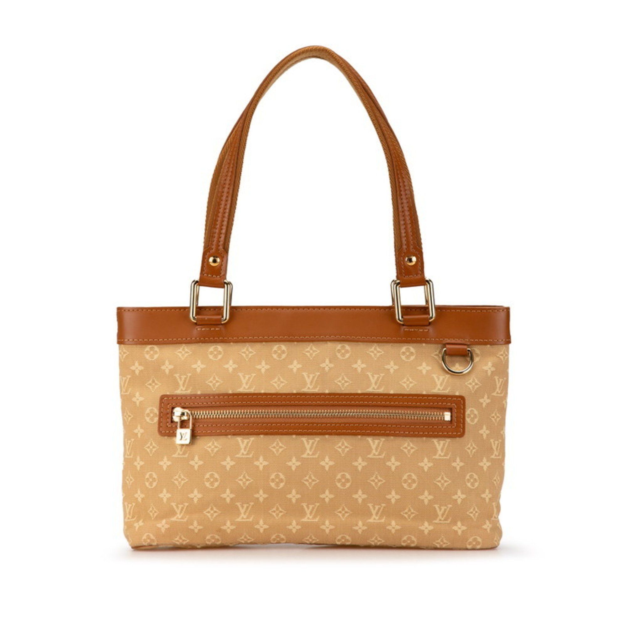 Louis Vuitton Monogram Lucille PM Handbag Shoulder Bag M92684 Beige Brown Canvas Leather Women's LOUIS VUITTON