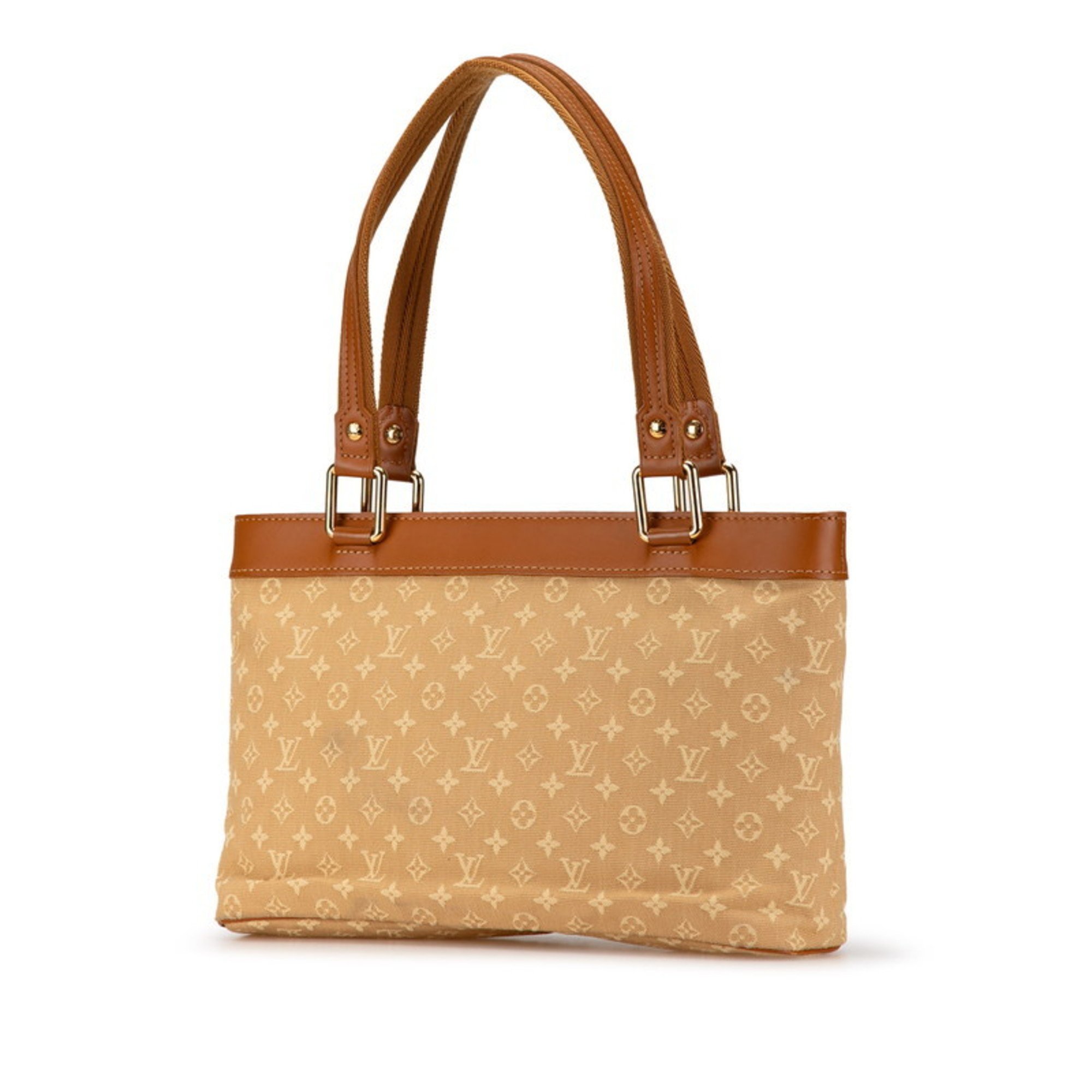 Louis Vuitton Monogram Lucille PM Handbag Shoulder Bag M92684 Beige Brown Canvas Leather Women's LOUIS VUITTON