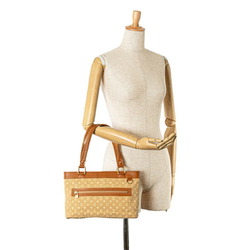 Louis Vuitton Monogram Lucille PM Handbag Shoulder Bag M92684 Beige Brown Canvas Leather Women's LOUIS VUITTON