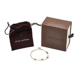 Louis Vuitton Monogram Flower Flowerful LV Circle Bracelet M68127 Gold Plated Women's LOUIS VUITTON