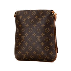 Louis Vuitton Monogram Musette Salsa Short Shoulder Bag M51258 Brown PVC Leather Women's LOUIS VUITTON