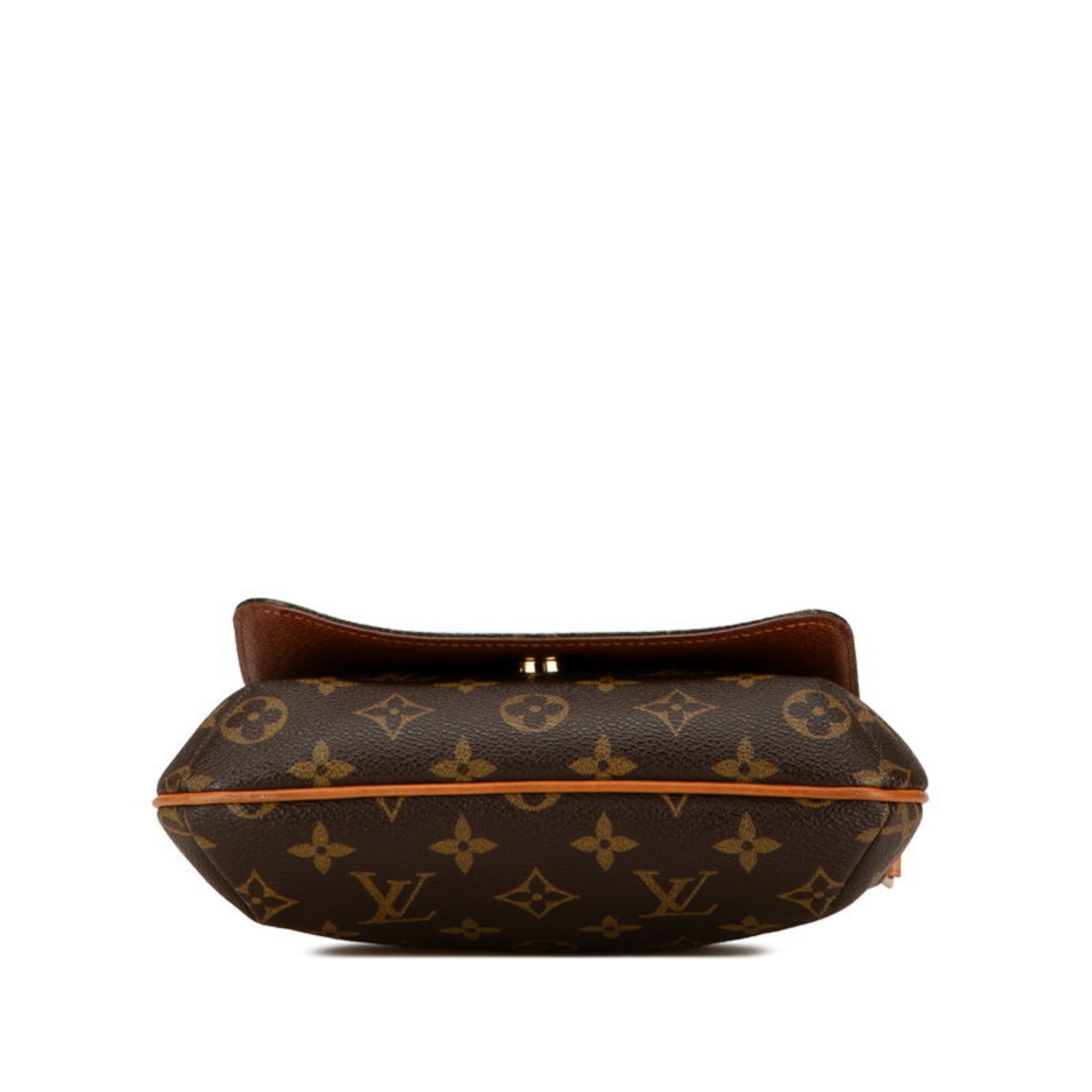 Louis Vuitton Monogram Musette Salsa Short Shoulder Bag M51258 Brown PVC Leather Women's LOUIS VUITTON