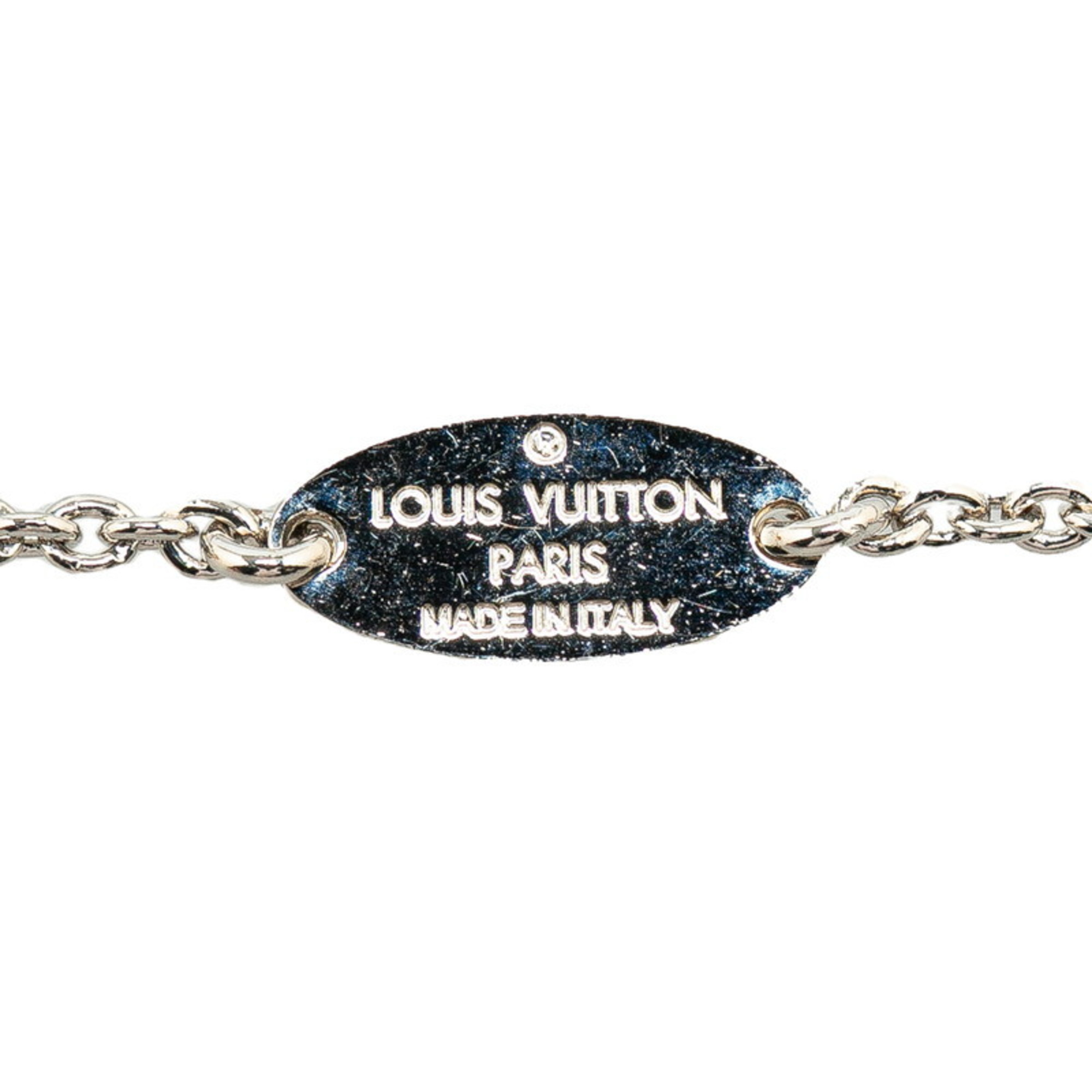 Louis Vuitton Essential V Bracelet M63198 Silver Metal Women's LOUIS VUITTON