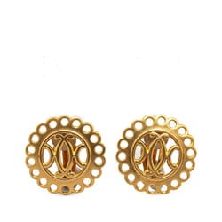 Hermes Haba Earrings Gold Plated Women's HERMES