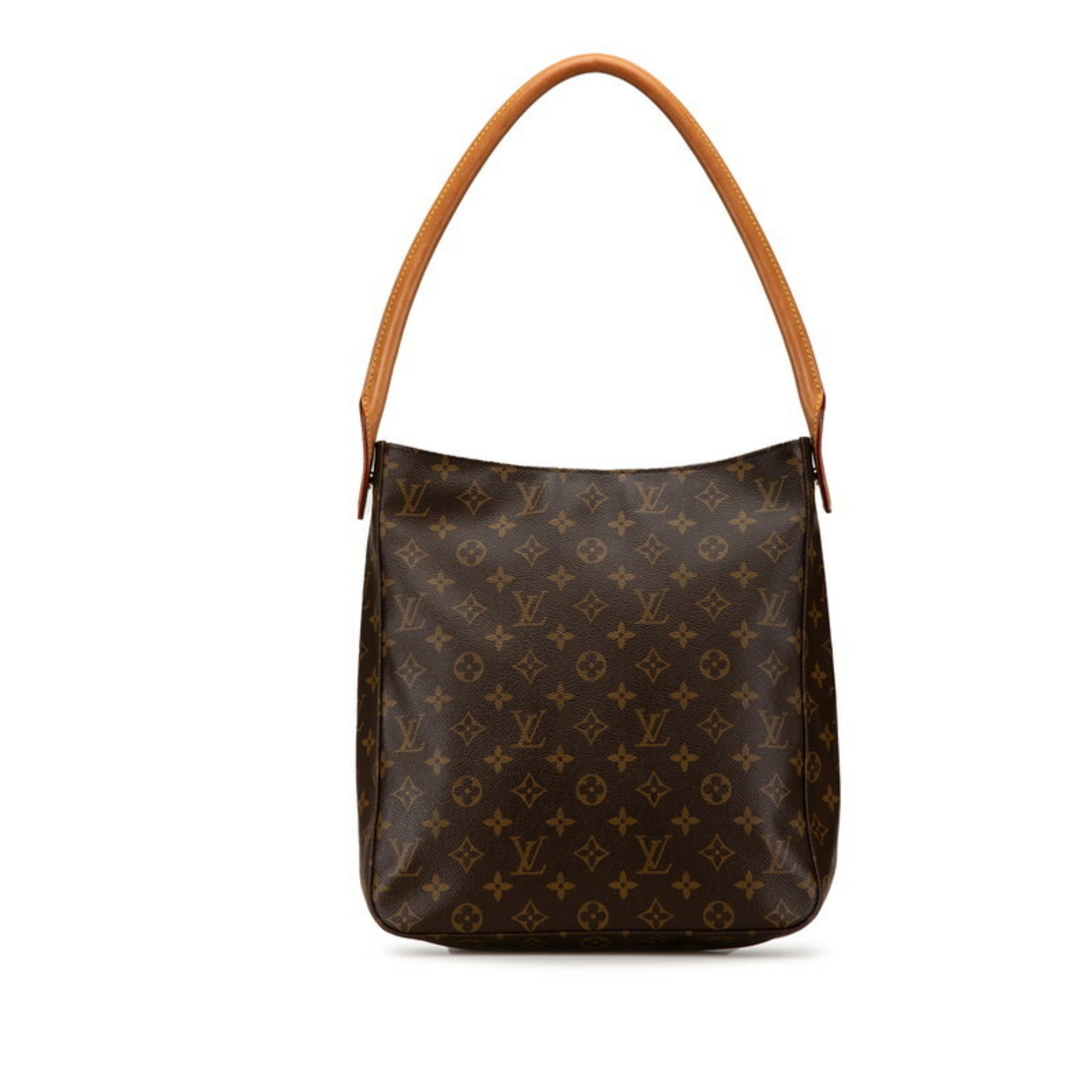 Louis Vuitton Monogram Looping GM Shoulder Bag Handbag M51145 Brown PVC Leather Women's LOUIS VUITTON