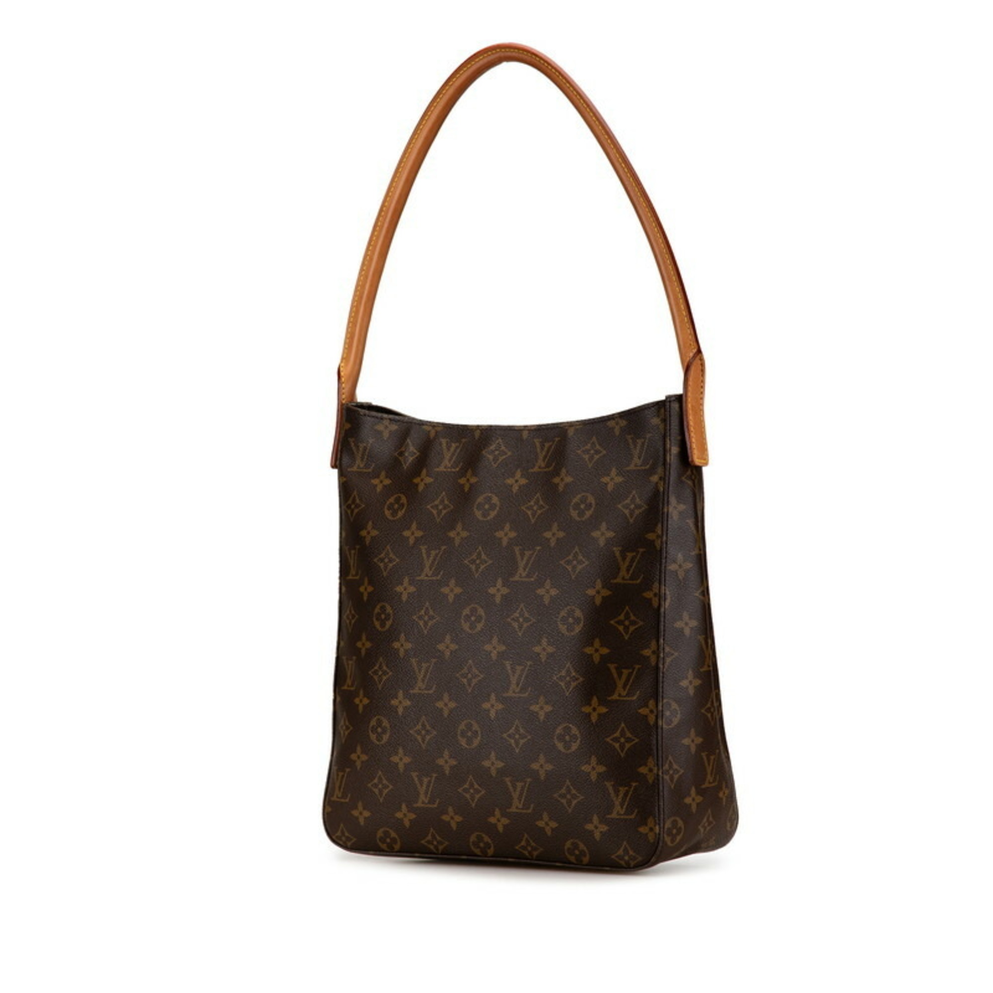 Louis Vuitton Monogram Looping GM Shoulder Bag Handbag M51145 Brown PVC Leather Women's LOUIS VUITTON