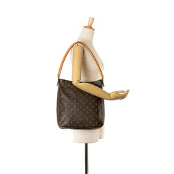 Louis Vuitton Monogram Looping GM Shoulder Bag Handbag M51145 Brown PVC Leather Women's LOUIS VUITTON