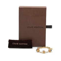 Louis Vuitton Bracelet Gamble M66998 Gold Multicolor Plated Women's LOUIS VUITTON