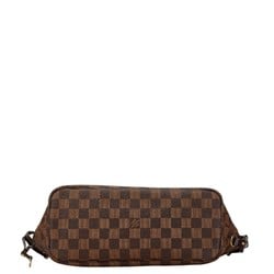 Louis Vuitton Damier Neverfull PM Handbag Tote Bag N51109 Brown PVC Leather Women's LOUIS VUITTON