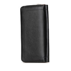 Louis Vuitton Utah Zippy Organizer Basalt Long Wallet M97026 Black Leather Women's LOUIS VUITTON