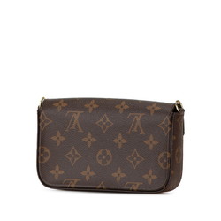 Louis Vuitton Monogram Multi Pochette Felicie Shoulder Bag M80091 Brown PVC Women's LOUIS VUITTON