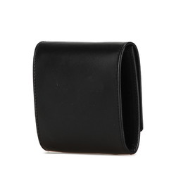 Cartier Pasha Coin Case L3000205 Black Leather Women's CARTIER