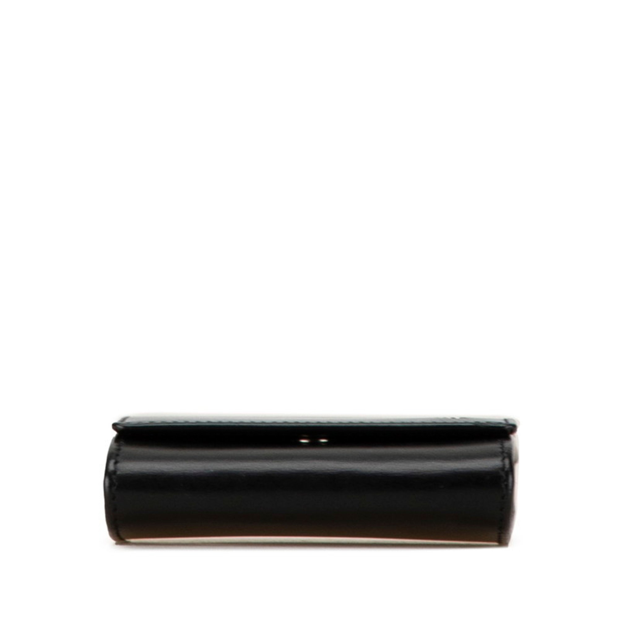 Cartier Pasha Coin Case L3000205 Black Leather Women's CARTIER