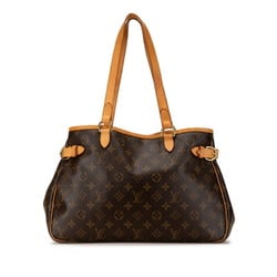 Louis Vuitton Monogram Batignolles Horizontal Shoulder Bag Handbag M51154 Brown PVC Leather Women's LOUIS VUITTON