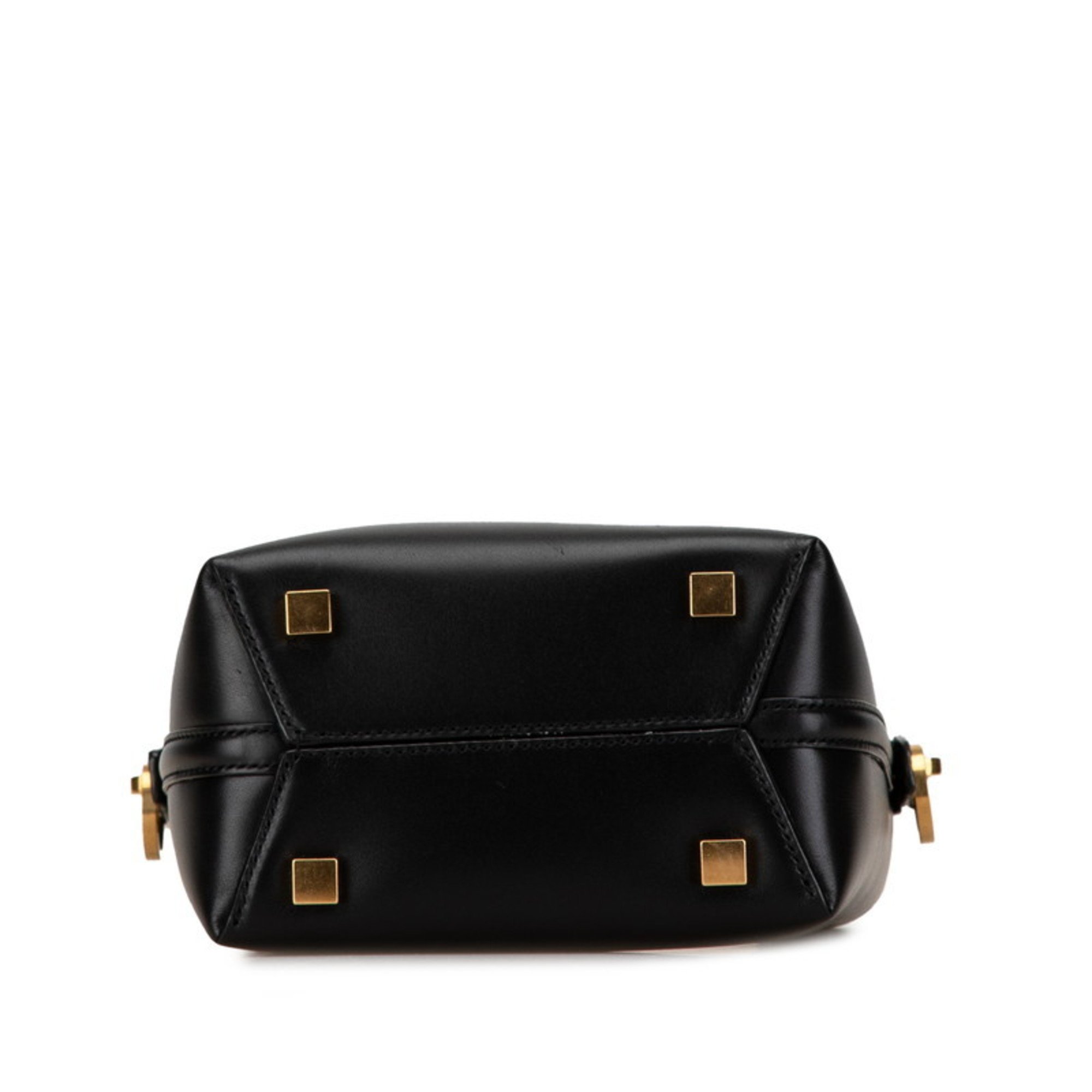 Saint Laurent YSL LE 37 Handbag Shoulder Bag Black Leather Women's SAINT LAURENT