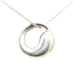 Tiffany Elsa Peretti Eternal Circle Pendant Necklace Silver SV925 Women's TIFFANY&Co.