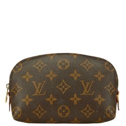 Louis Vuitton Monogram Pochette Tick Pouch M47515 Brown PVC Leather Women's LOUIS VUITTON