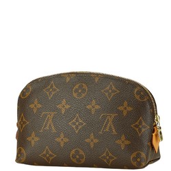 Louis Vuitton Monogram Pochette Tick Pouch M47515 Brown PVC Leather Women's LOUIS VUITTON