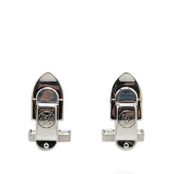 Louis Vuitton Bouton Demanchette Serule Cufflinks M64496 Silver SV925 Women's LOUIS VUITTON