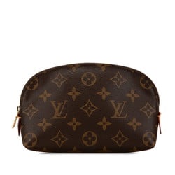 Louis Vuitton Monogram Pochette Tick Pouch M47515 Brown PVC Leather Women's LOUIS VUITTON