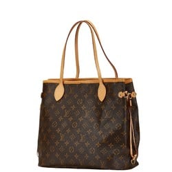 Louis Vuitton Damier Neverfull MM Shoulder Bag Tote N51105 Brown PVC Leather Women's LOUIS VUITTON