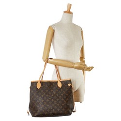 Louis Vuitton Damier Neverfull MM Shoulder Bag Tote N51105 Brown PVC Leather Women's LOUIS VUITTON